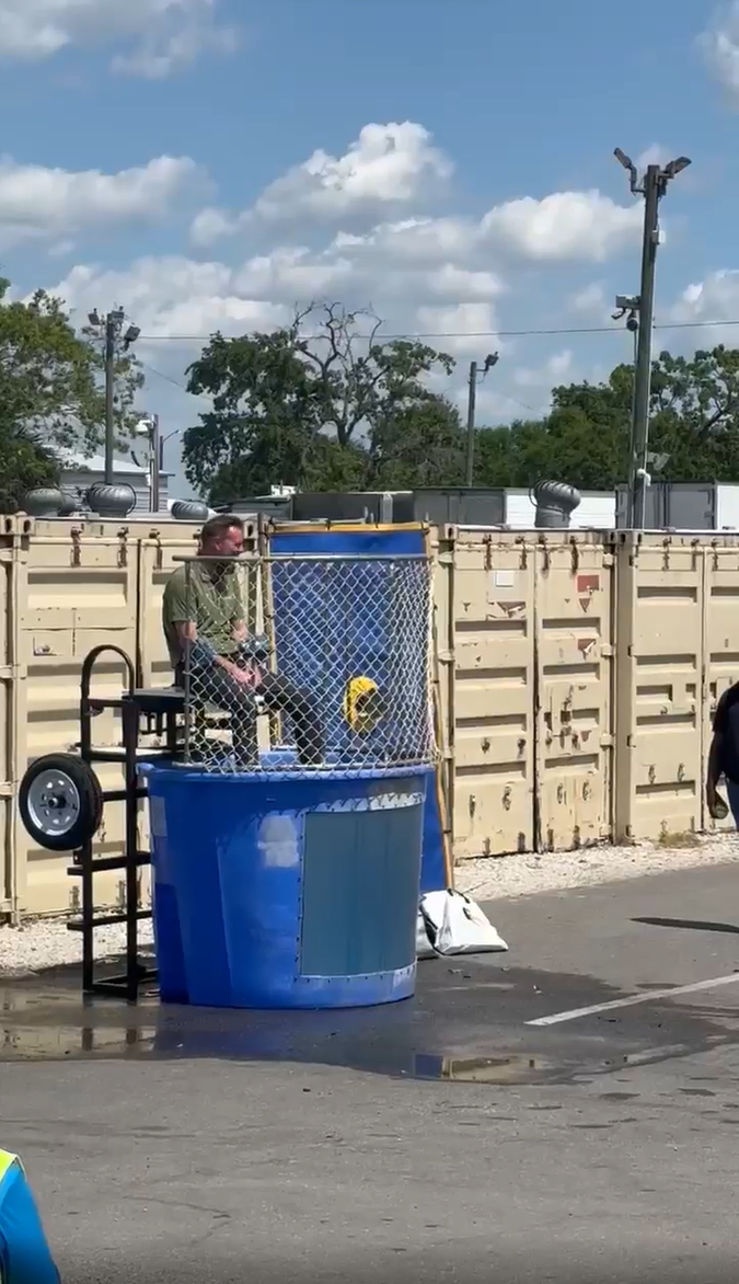 BrightView Fundraiser Dunk Tank